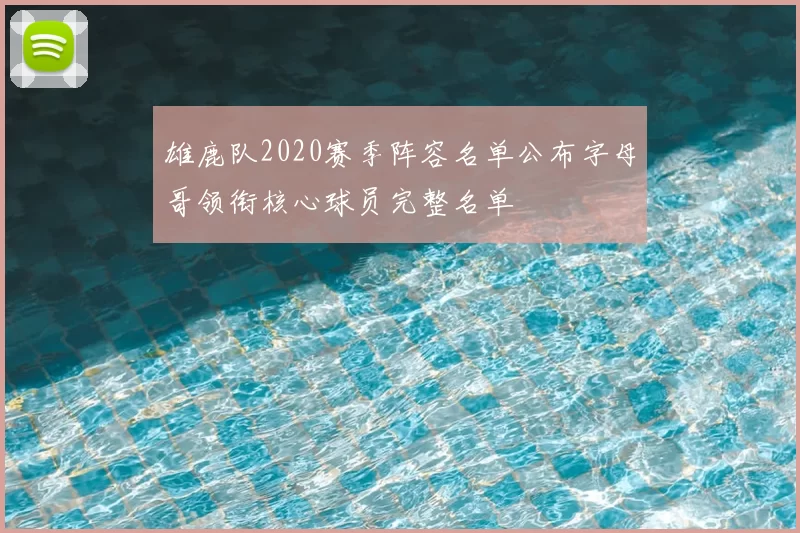 雄鹿队2020赛季阵容名单公布字母哥领衔核心球员完整名单