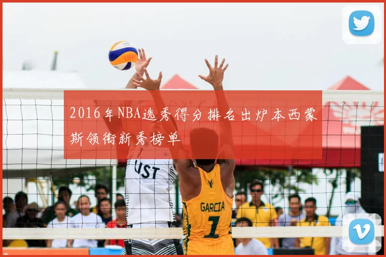 2016年NBA选秀得分排名出炉本西蒙斯领衔新秀榜单